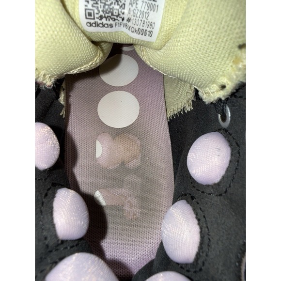 Adidas Adult Harden Vol. 6 Basketball Shoe Size 5 Black, Yellow, Purple - Picture 14 of 16